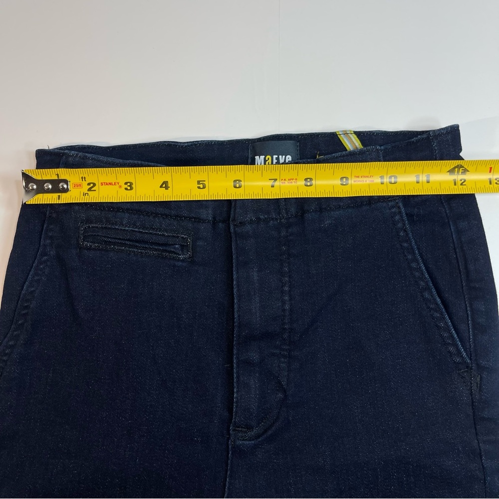 Anthropologie Maeve Women’s Dark Denim Jeans NWOT Size 24 (US 00) - Picture 7 of 9